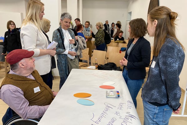 Austausch im World-Café