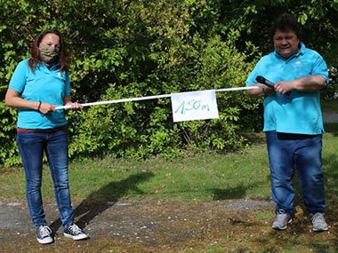 Leben in Coronazeiten in der WG St. Hildegard Haselbach