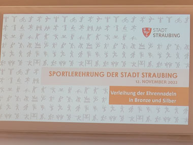 Silberne Ehrennadel für Stefan Steininger