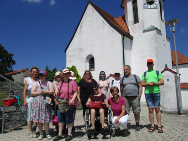 Wallfahrt mit den Bewohner*innen nach Pilgramsberg