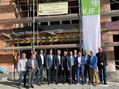 Richtfest in Mitterfels